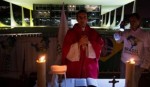 O Movimento Brasil sem Drogas faz vigília na Praça dos Três Poderes, onde foi celebrada também uma cerimônia religiosaMarcello Casal Jr/Agência Brasil