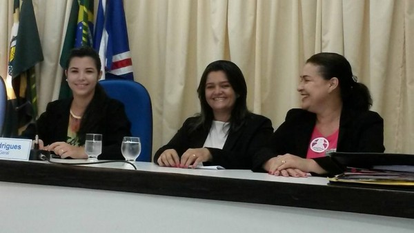 vereadoras sessao