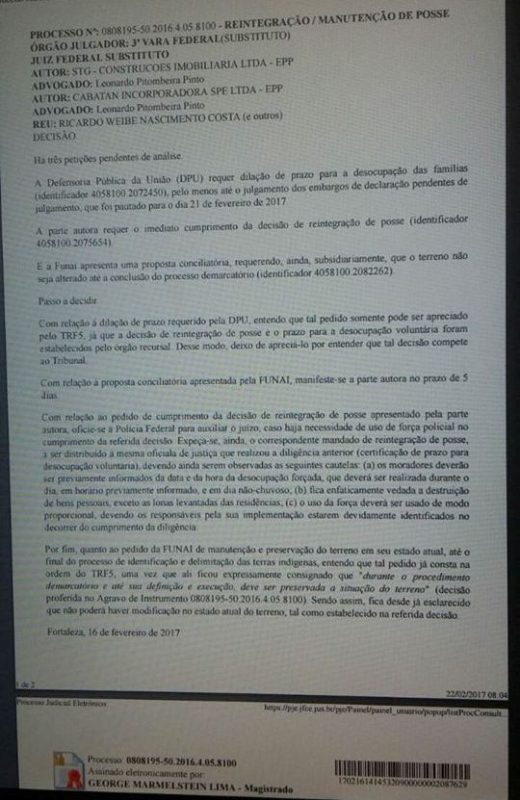 oficio reite