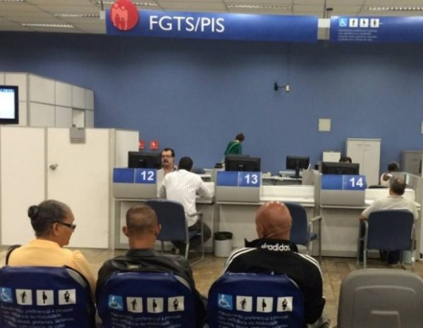 saque das contas inativas do FGTS