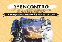 II Encontro de Caciques, Pajés e Lideranças Tradicionais dos Povos Indígenas do Ceará – 13 a 15 de Setembro de 2017.