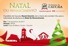 Caucaia realizará Natal do Renascimento; abertura ocorre nesta quinta (7)