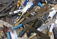 Poder Judiciário envia 3.500 armas brancas para incineração