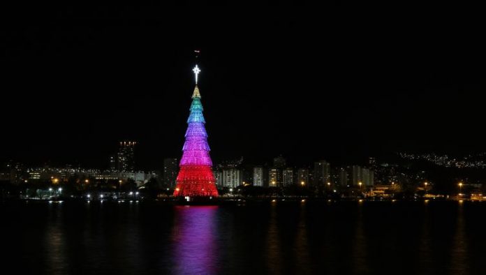 maior arvore de natal