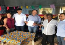 Prefeito firma parceria para abastecimento d’água na comunidade da Serra do Juá