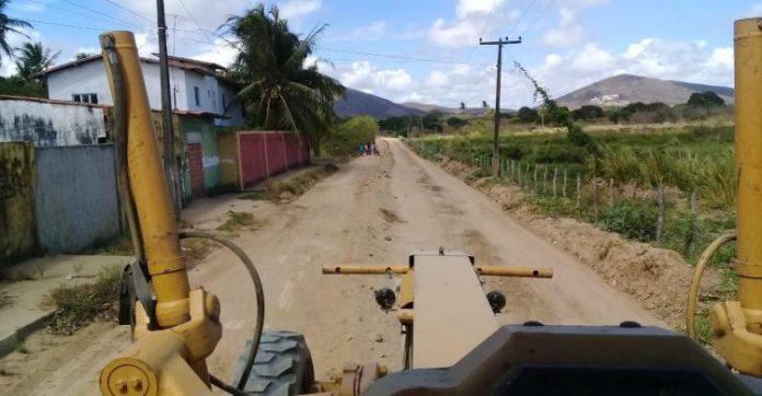 Estradas de Japuara zona rural de Caucaia recebem melhorias