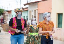 Projeto “Isolados sim, separados nunca”, levou a alegria junina aos idosos de Várzea Alegre