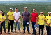Serra da Madareira recebe visita de técnicos de meio ambiente