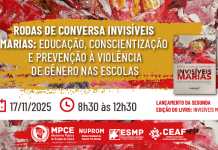 MP debaterá prevenção à violência de gênero entre adolescentes em palestra com lançamento de livro