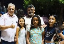Deputado José Airton Cirilo participa da festa de Natal das crianças do Bairro de Fátima
