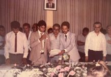 “Quero inicia o ano novo com essa lembrança da posse como prefeito de Icapuí, em 1986” diz José Airton