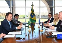 Ministro da Justiça e Segurança Pública recebe comissário da União Europeia