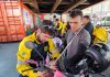 Detran-CE distribui e instala antenas corta-pipa para motociclistas de aplicativo em Fortaleza