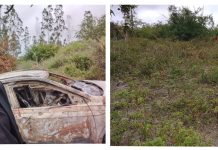 Com apoio da RBPC o corpo do cigano Ricardo é encontrado carbonizado dentro do seu veiculo