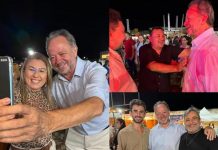 Acrísio Sena participa do aniversário de 68 anos de Tabuleiro do Norte.