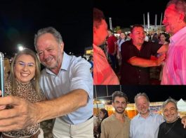 Acrísio Sena participa do aniversário de 68 anos de Tabuleiro do Norte.