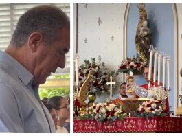 Deputado Luiz Gastão participa da celebração em ação de graças pelo dom da vida da Madre Jane.