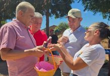 Em Lavras da Mangabeira, Deputado José Airton Cirilo participa de evento.